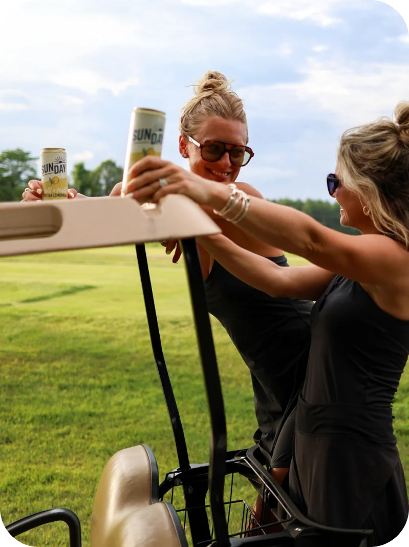 Man on boat with drink