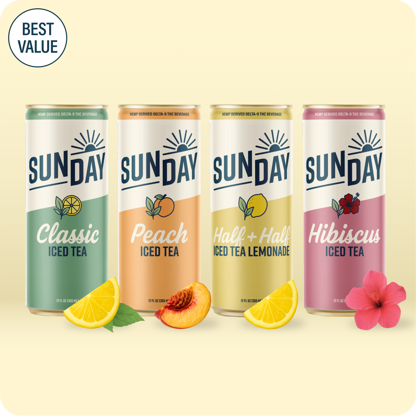 SunDay Variety Pack - 4 Flavors